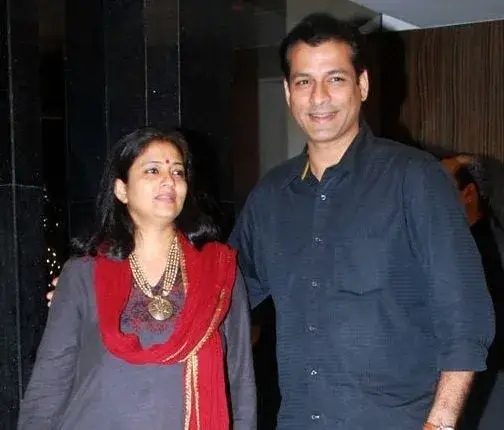 Kanupriya Pandit and her husband Chetan Pandit