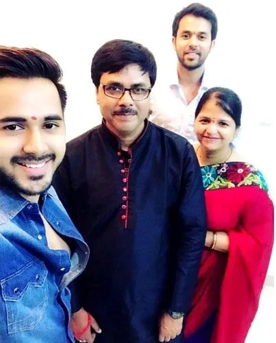 Randeep Rai with his family