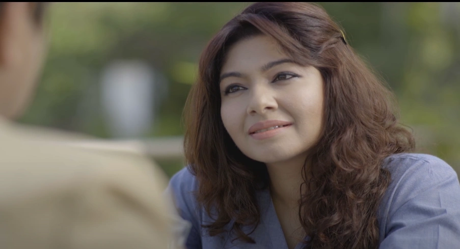In a still from the short film 'New Year Ek Nayi Shuruaat,' Monaz Mevawalla appears