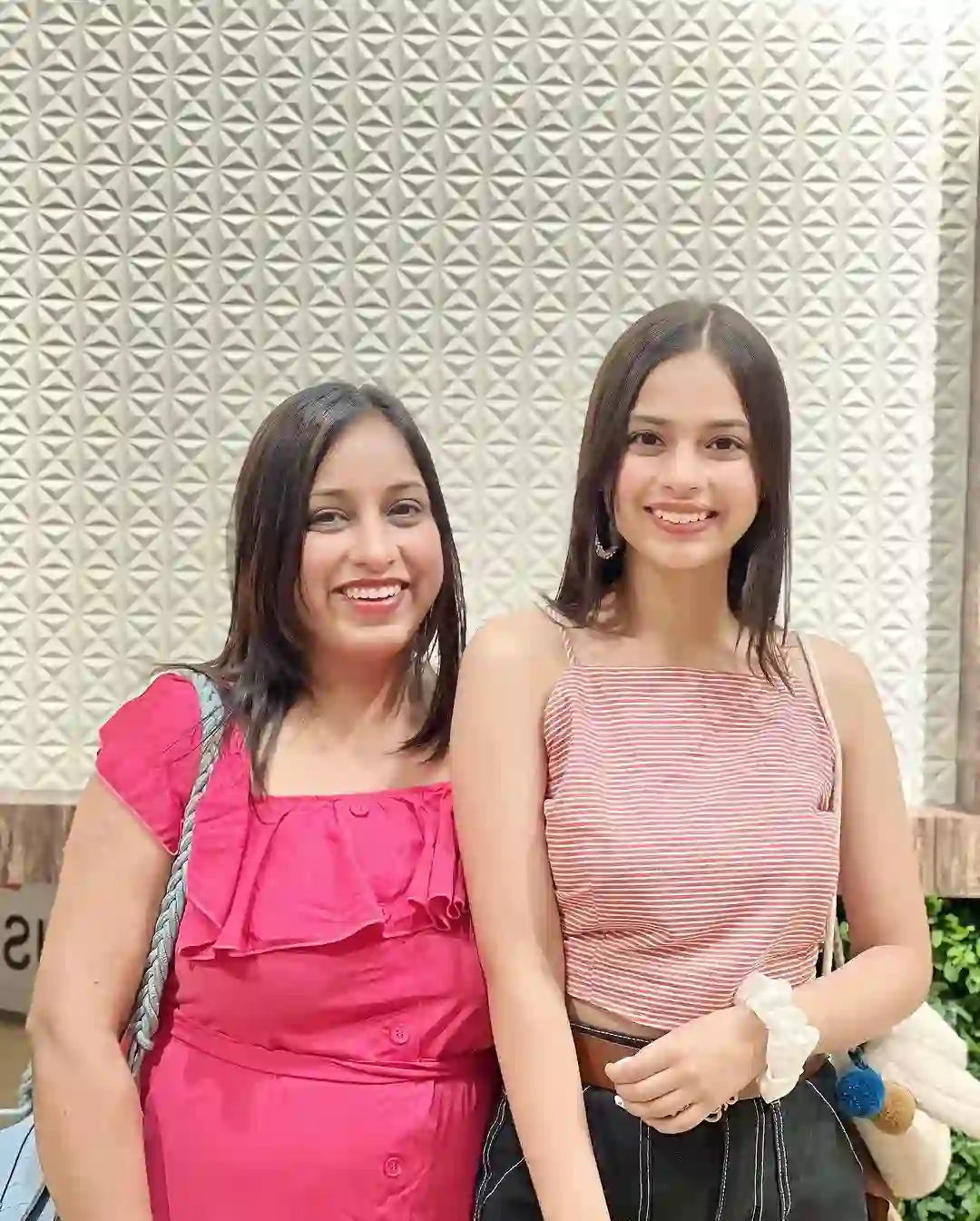 Nitanshi Goel with her Mother